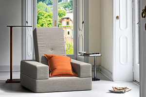 Кресло-матрас Кубис из рогожки, универсальное кресло для отдыха